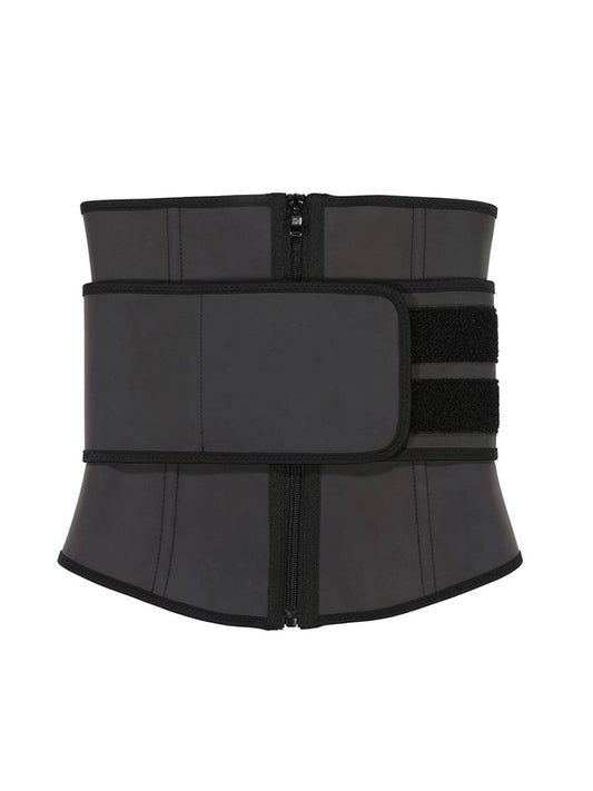 Faja moldeadora de cintura de látex reflectante arcoíris, marca privada