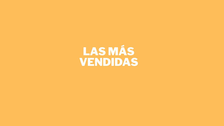 Las más vendidas