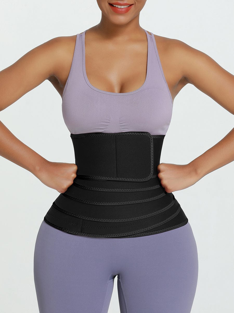 Faja reductora de cintura de neopreno para control de abdomen y quema de grasa
