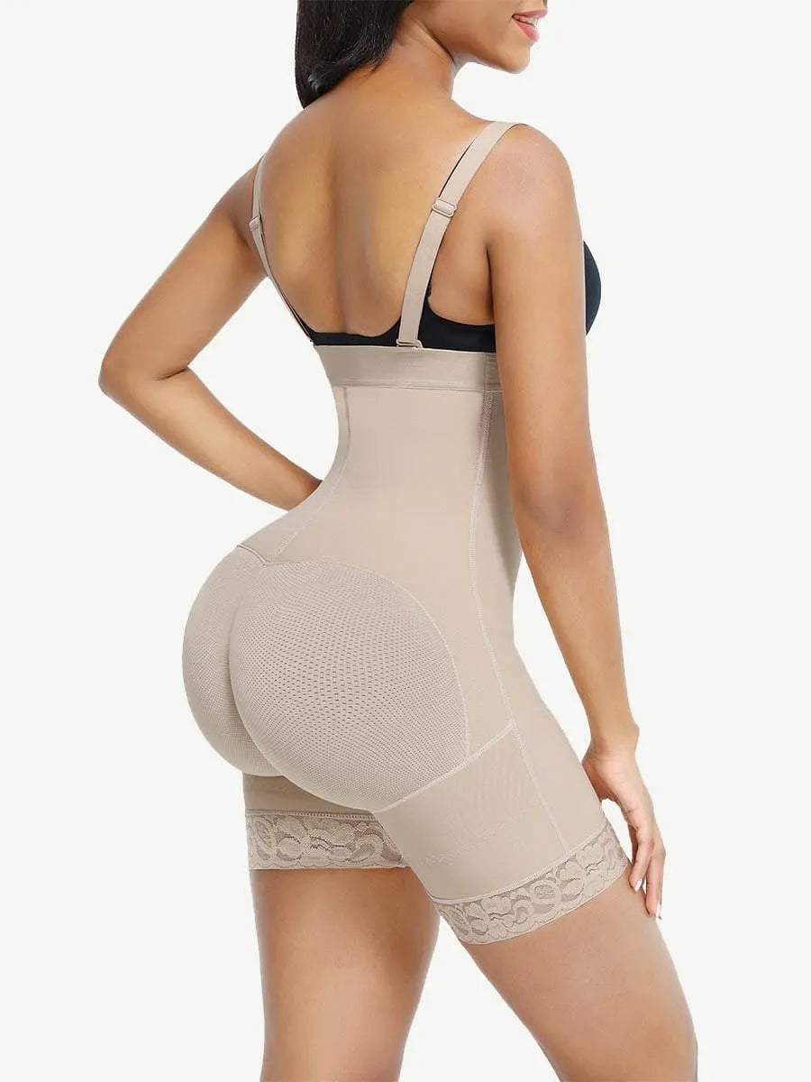 Faja moldeadora Shape My Day con ganchos para realzar glúteos y abdomen, moldeadora de cuerpo completo.