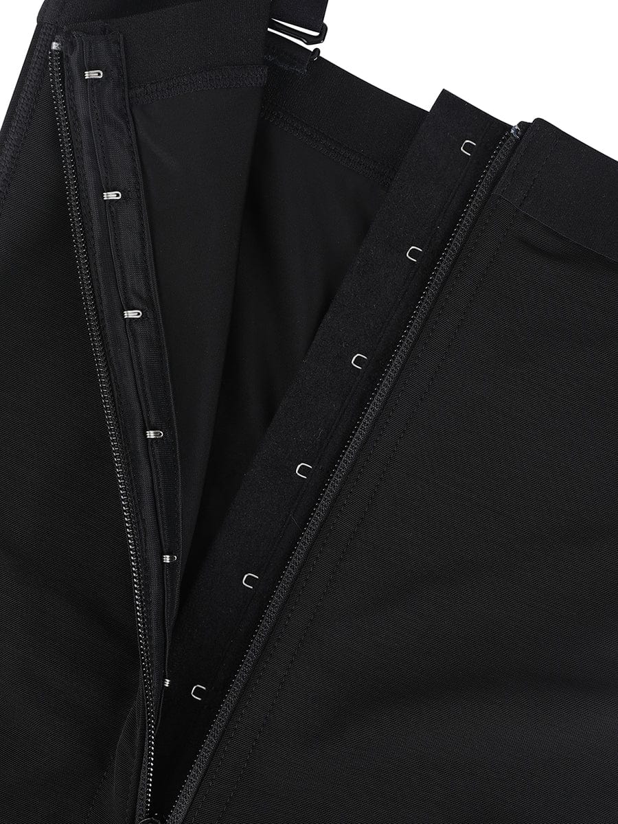 Pantalones cortos moldeadores de cintura alta con realce de glúteos y cuatro varillas de acero