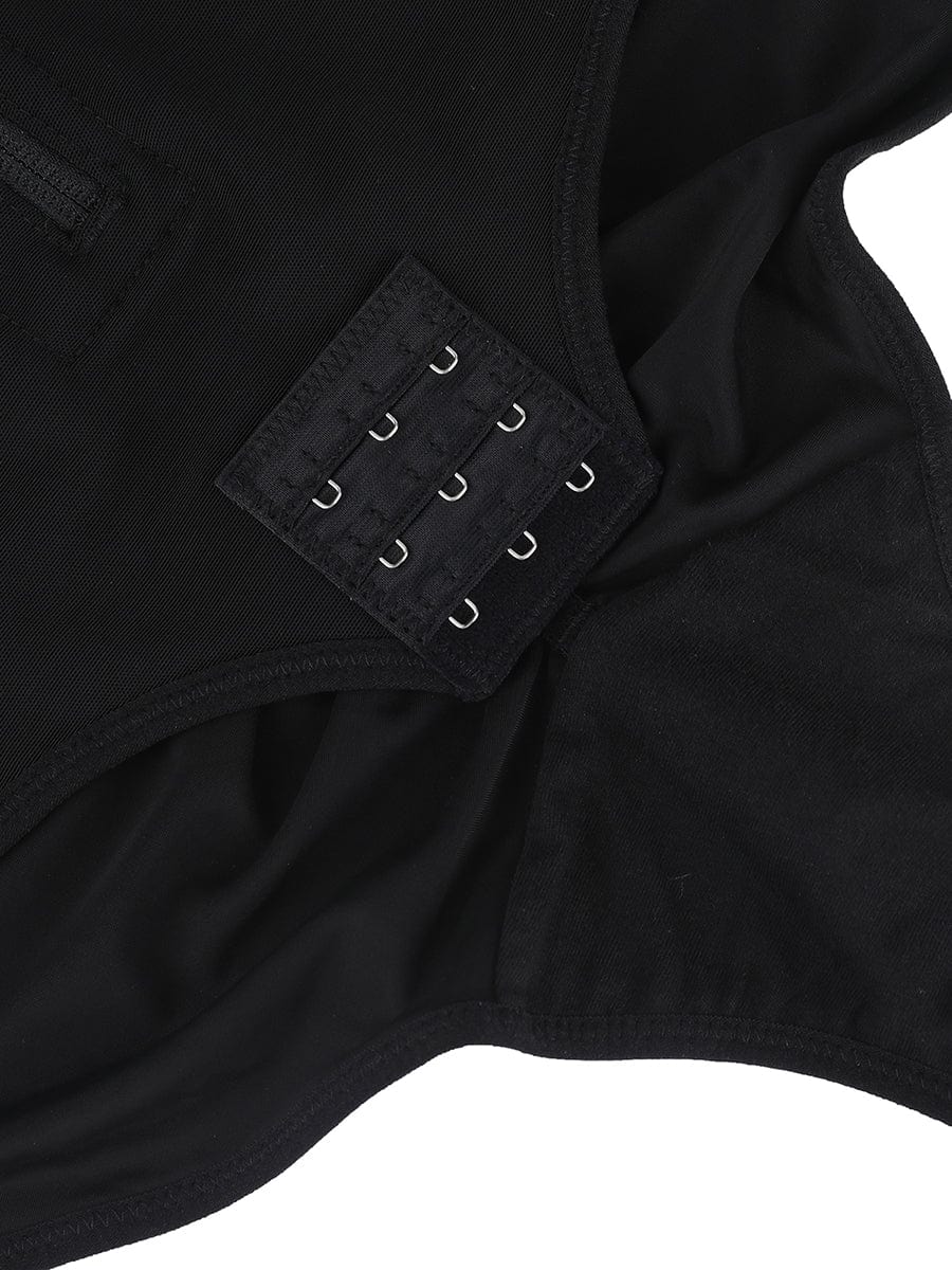 Pantalones cortos moldeadores de cintura alta con realce de glúteos y cuatro varillas de acero