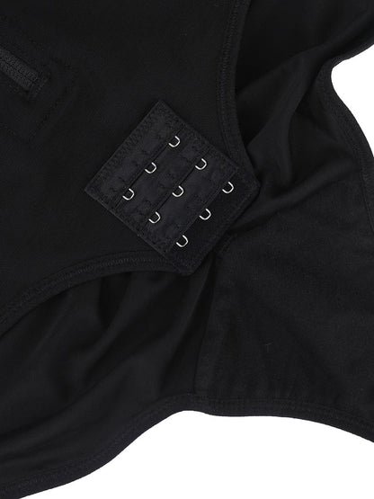 Pantalones cortos moldeadores de cintura alta con realce de glúteos y cuatro varillas de acero