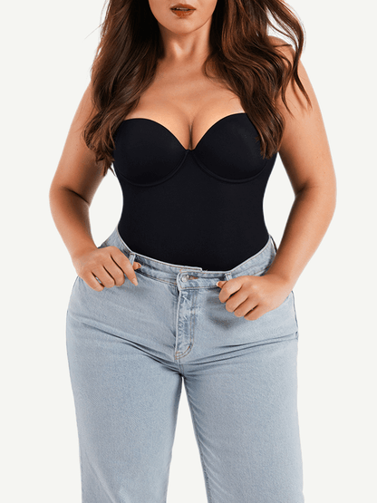 bustier con aros, forma de barriga transpirable