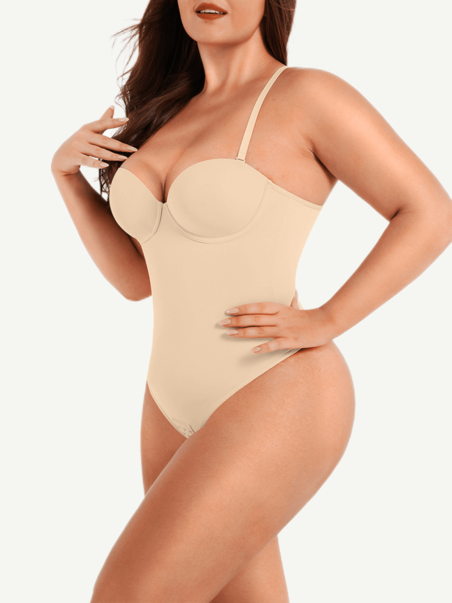 bustier con aros, forma de barriga transpirable
