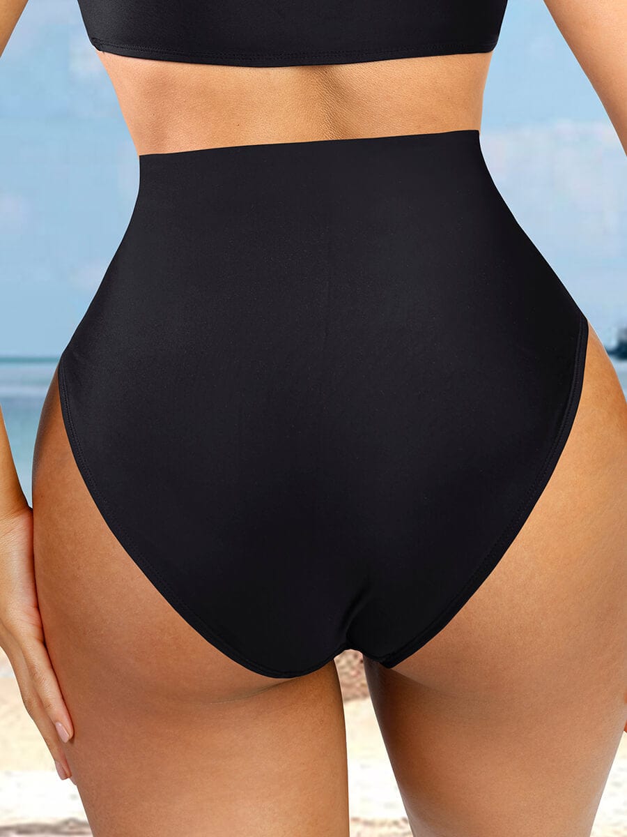 Bañador con aberturas para esculpir el abdomen