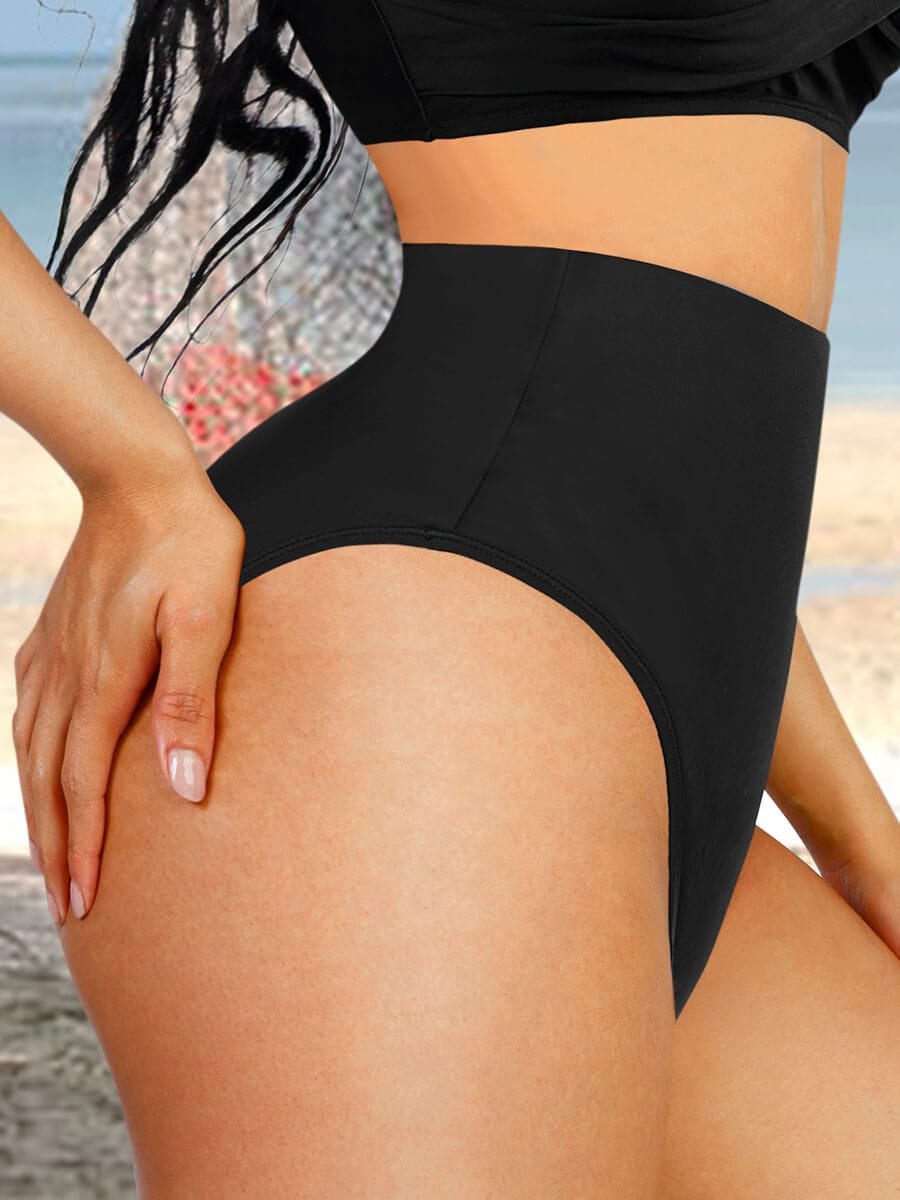 Bañador con aberturas para esculpir el abdomen