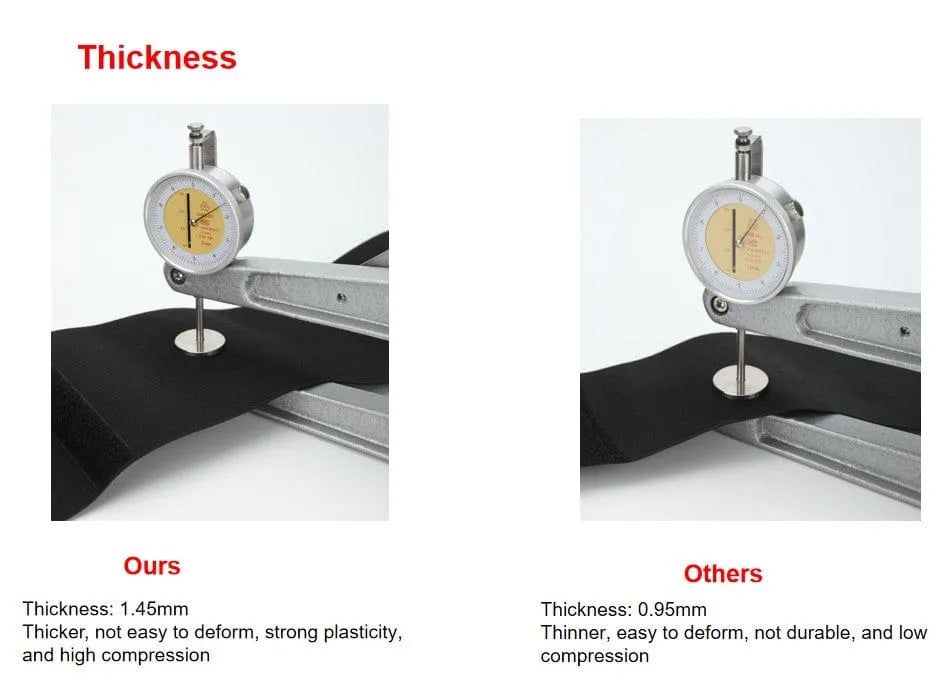 Faja abdominal de látex, banda de compresión de alta potencia