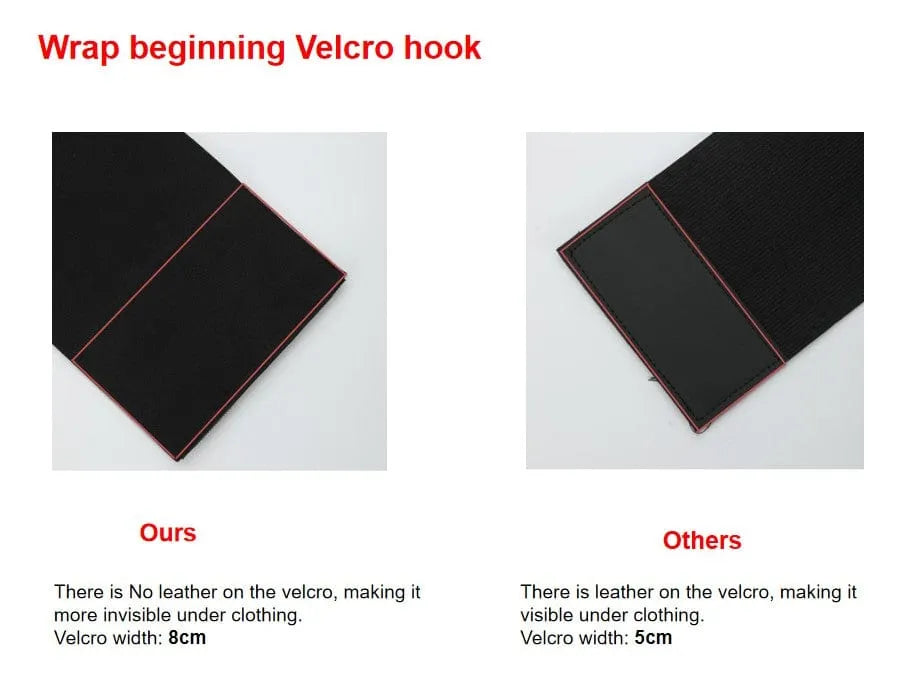 Faja abdominal de látex, banda de compresión de alta potencia