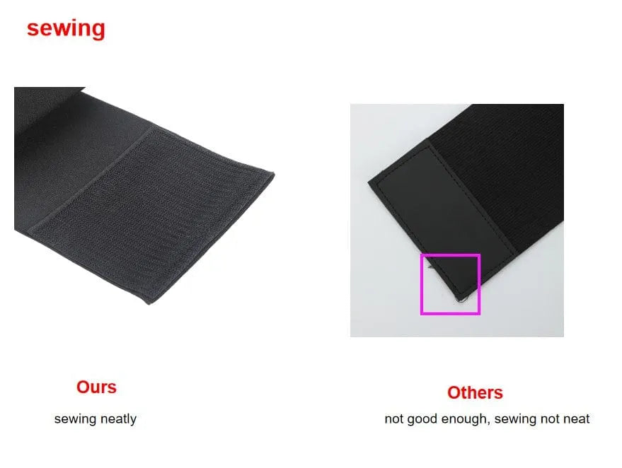 Faja abdominal de látex, banda de compresión de alta potencia