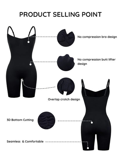 Faja de cuerpo completo sin costuras para tallas grandes