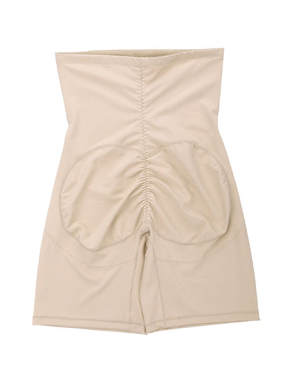 Pantalones cortos moldeadores de cintura alta y abdomen, levantadores de glúteos con dos varillas de acero
