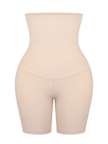 Pantalones cortos moldeadores de cintura alta y abdomen, levantadores de glúteos con dos varillas de acero
