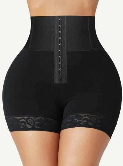 Shorts moldeadores de glúteos, control de abdomen y cintura media, estilo levanta glúteos, control de abdomen y muslos a media pierna