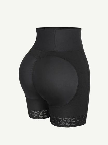 Shorts moldeadores de glúteos, control de abdomen y cintura media, estilo levanta glúteos, control de abdomen y muslos a media pierna