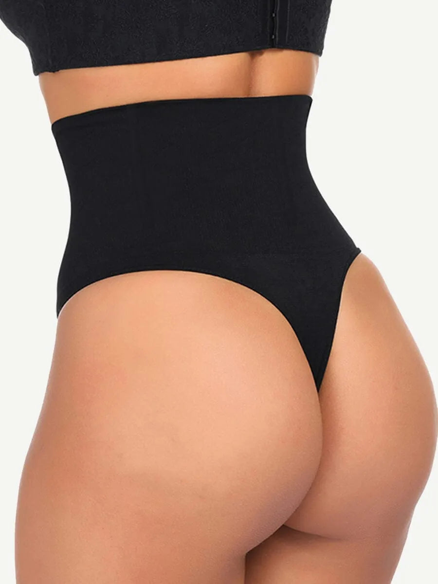 Tanga moldeadora instantánea sin costuras, suave, con 4 varillas de acero, para una apariencia natural