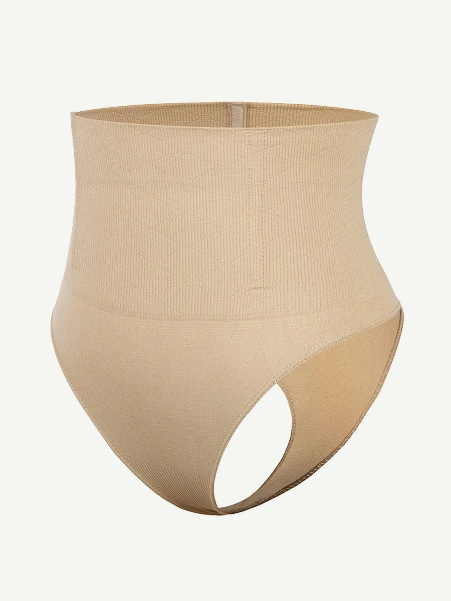 Tanga moldeadora instantánea sin costuras, suave, con 4 varillas de acero, para una apariencia natural