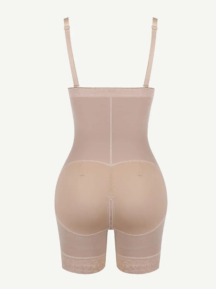 Faja postoperatoria con cremallera, ajustable, desmontable, para todo el cuerpo y control abdominal.