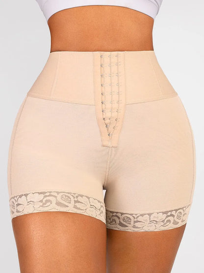 Shorts moldeadores de glúteos, control de abdomen y cintura media, estilo levanta glúteos, control de abdomen y muslos a media pierna