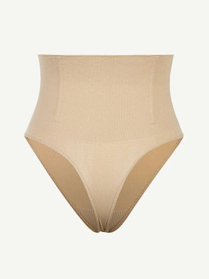 Tanga moldeadora instantánea sin costuras, suave, con 4 varillas de acero, para una apariencia natural