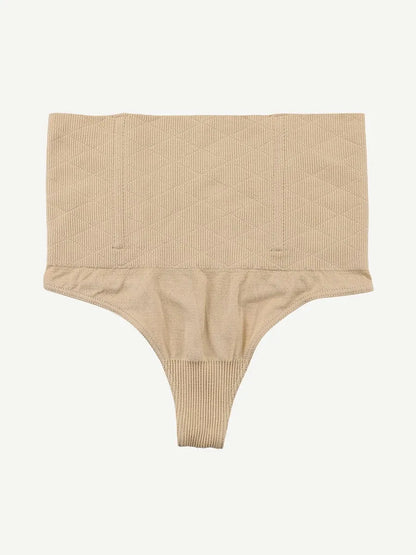 Tanga moldeadora instantánea sin costuras, suave, con 4 varillas de acero, para una apariencia natural