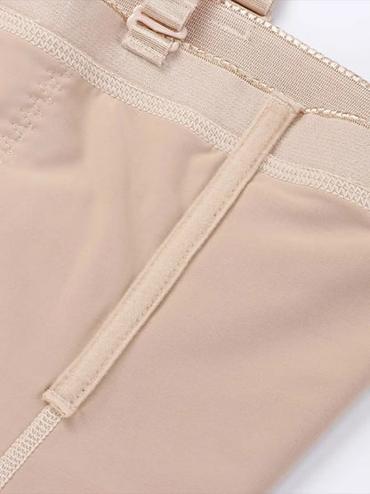 Faja postoperatoria con cremallera, ajustable, desmontable, para todo el cuerpo y control abdominal.