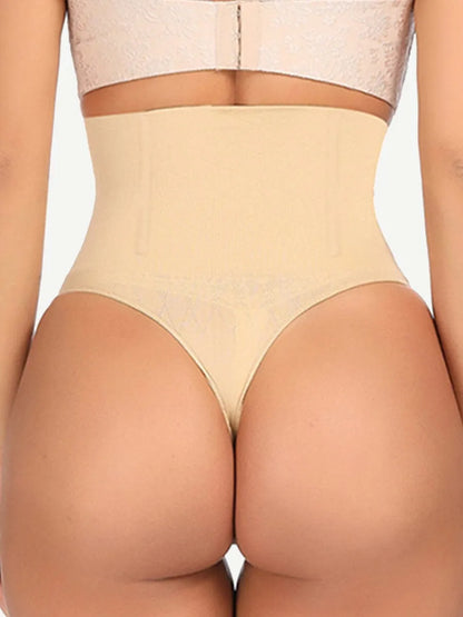 Tanga moldeadora instantánea sin costuras, suave, con 4 varillas de acero, para una apariencia natural
