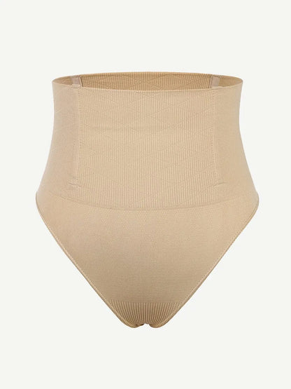 Tanga moldeadora instantánea sin costuras, suave, con 4 varillas de acero, para una apariencia natural