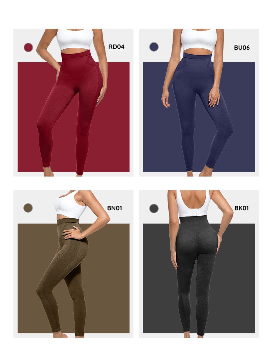 Leggings moldeadores antideslizantes de cintura alta y corte ajustado