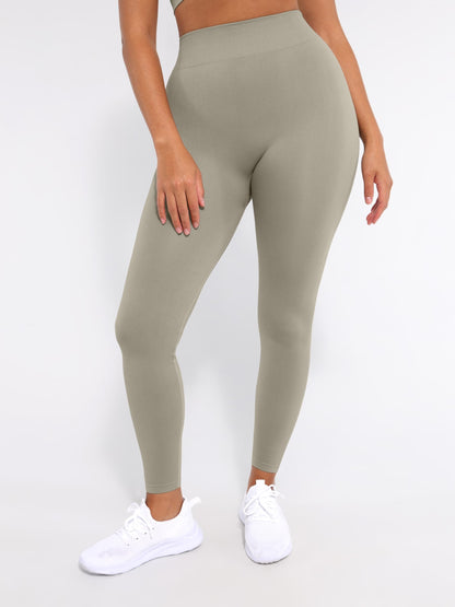 Mallas de yoga adelgazantes de cintura alta sin costuras