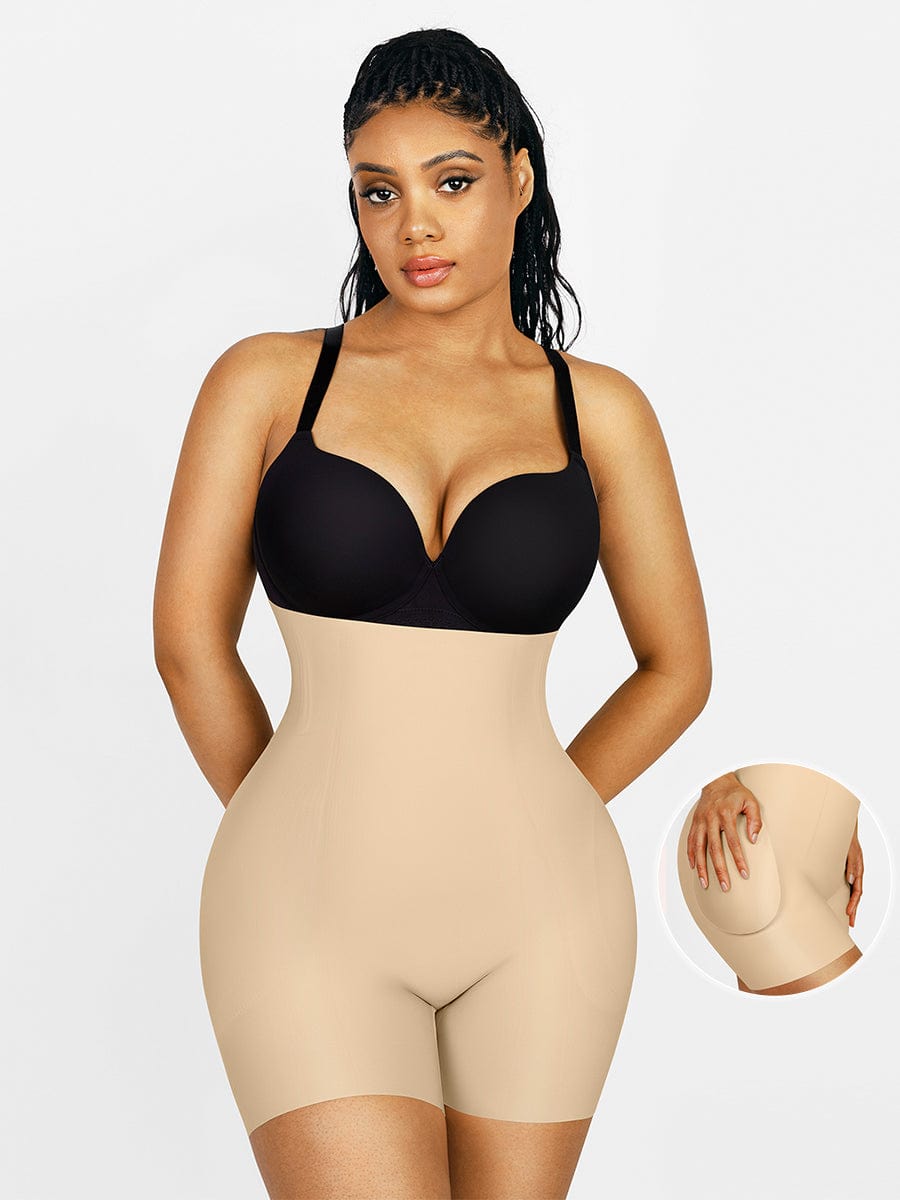 Faja moldeadora de glúteos Air Slim de cintura alta con almohadillas extraíbles para caderas