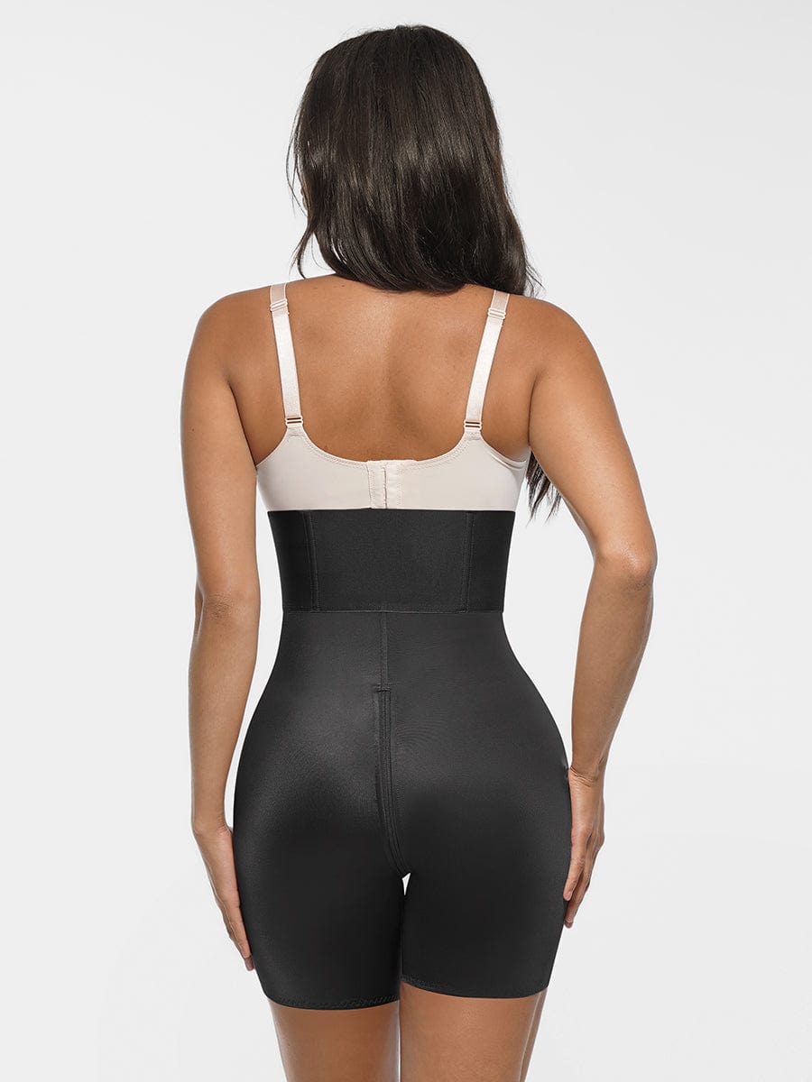 Faja moldeadora de cintura y abdomen de malla rígida con soporte firme , levantador de glúteos y caderas.