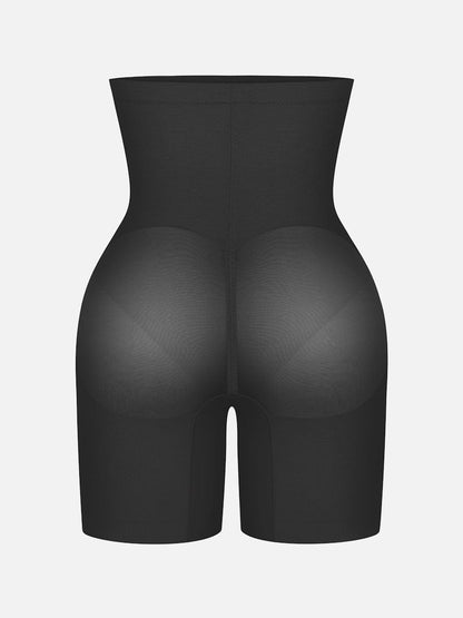 Pantalones cortos moldeadores de cintura alta que realzan los glúteos y adelgazan hasta la mitad del muslo