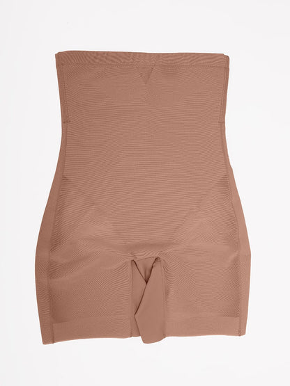 Pantalones cortos moldeadores de cintura alta que realzan los glúteos y adelgazan hasta la mitad del muslo