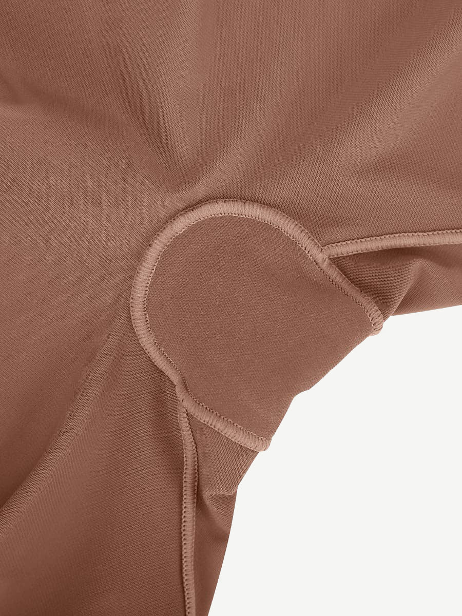 Bragas reductoras de muslos de spandex líquido de cintura alta y aire.