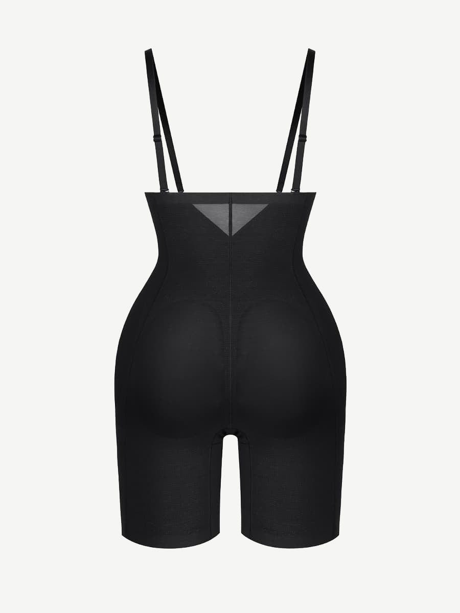 Faja moldeadora 3 en 1 con control de abdomen, cintura alta, acolchada, sin costuras, para caderas y glúteos
