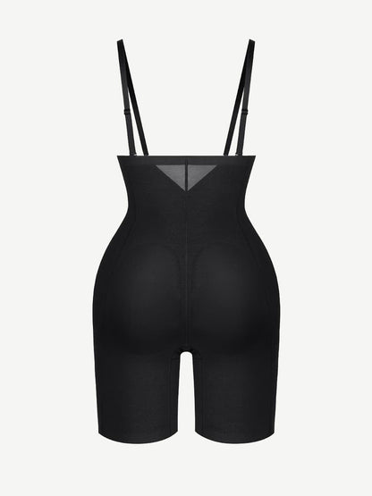 Faja moldeadora 3 en 1 con control de abdomen, cintura alta, acolchada, sin costuras, para caderas y glúteos
