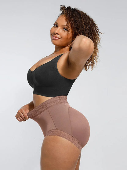 Shorts moldeadores y reductores de abdomen . Bragas levanta glúteos.