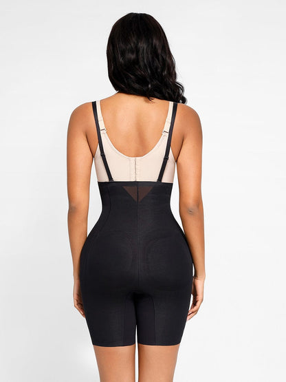 Faja moldeadora 3 en 1 con control de abdomen, cintura alta, acolchada, sin costuras, para caderas y glúteos