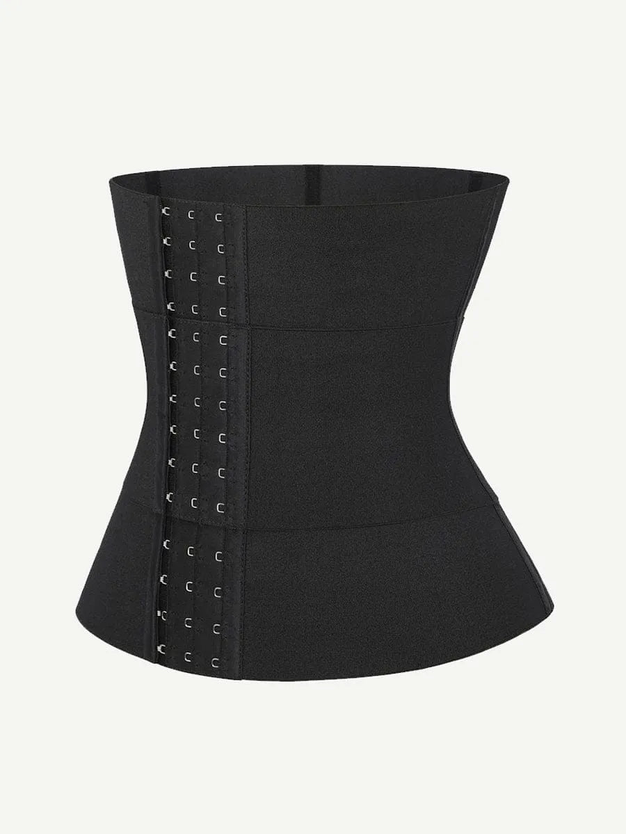 Tres piezas de faja abdominal segmentada de látex