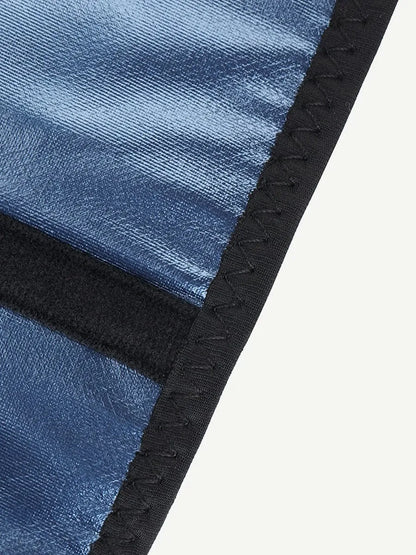 Faja moldeadora de cintura con varillas de acero y doble cinturón