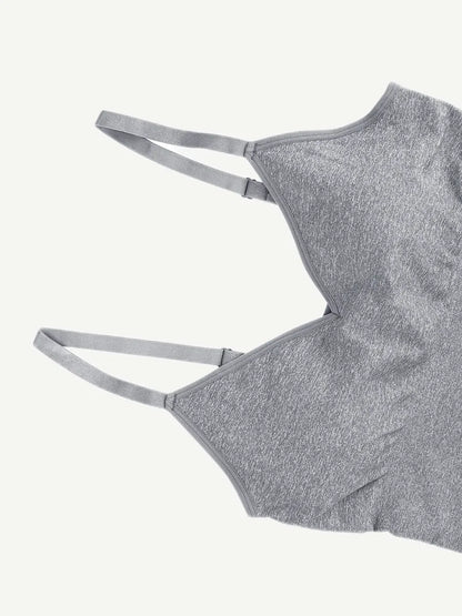 🌿Vestido moldeador sin costuras con tirantes finos y escote en V ecológico 🌿