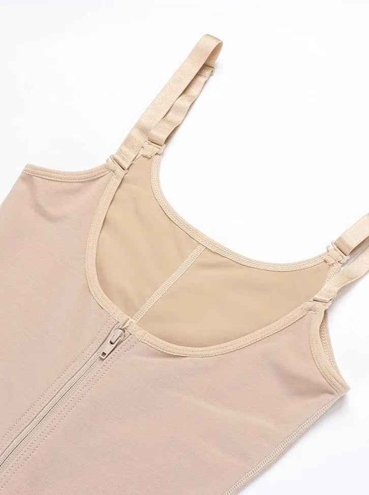 Faja reductora de abdomen de 3 capas con correa ajustable, ideal para después de la cirugía.