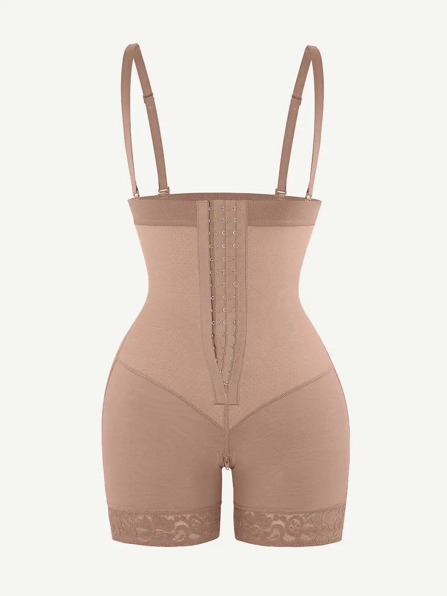 Sexy Lace Firm Compression Latex Buttock Lifting Shapewear