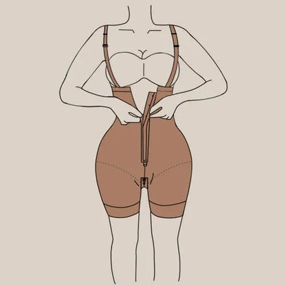 Correas desmontables para levantamiento de glúteos postoperatorio de gran tamaño