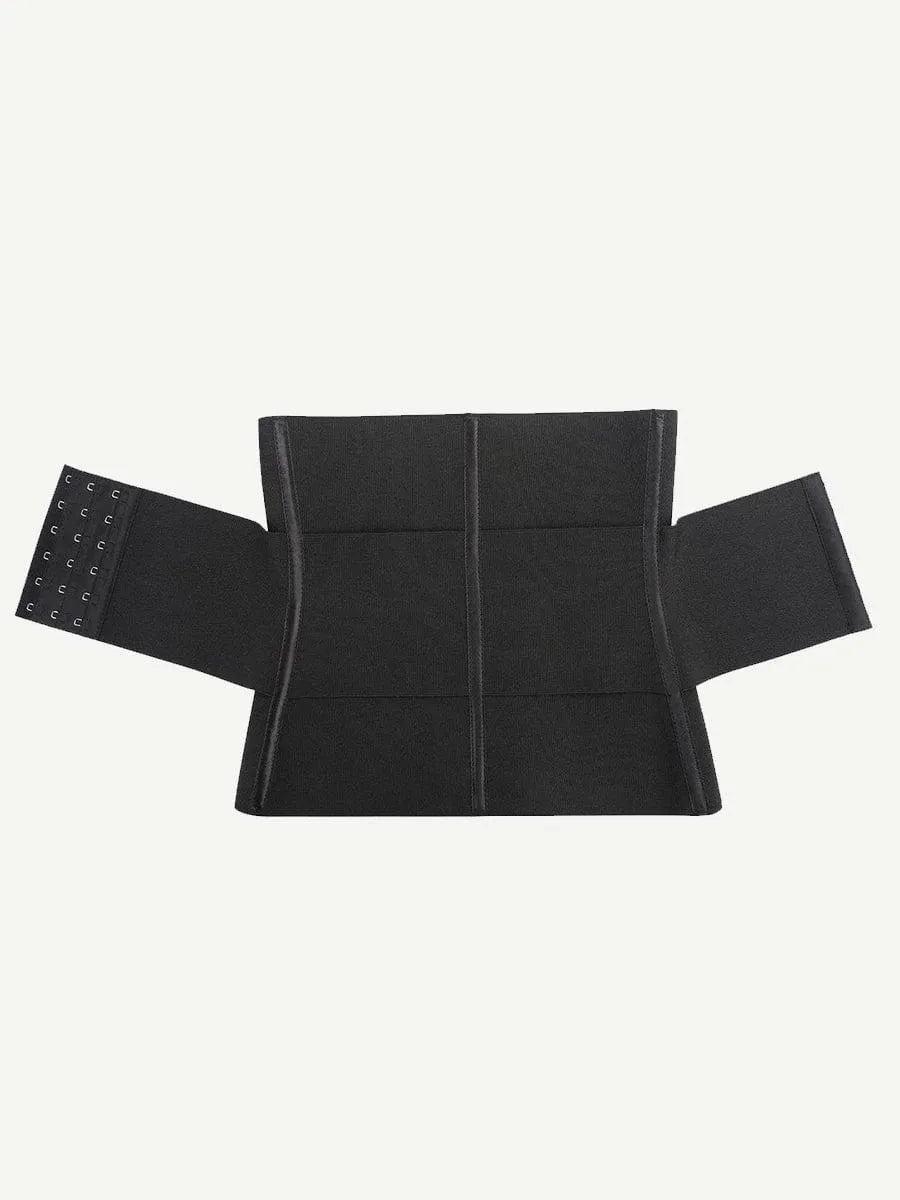 Tres piezas de faja abdominal segmentada de látex