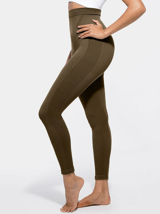 Leggings moldeadores antideslizantes de cintura alta y corte ajustado