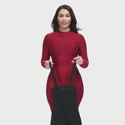 Correas desmontables para levantamiento de glúteos postoperatorio de gran tamaño