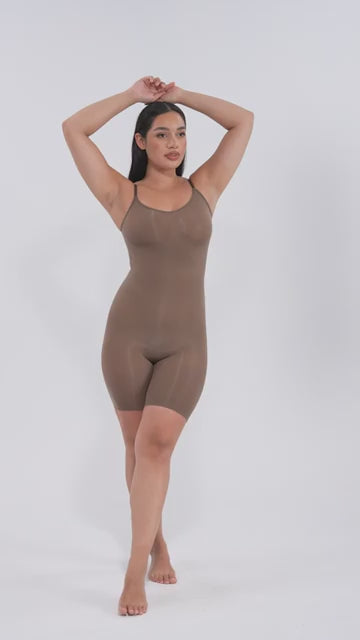 Faja de cuerpo completo sin costuras para tallas grandes