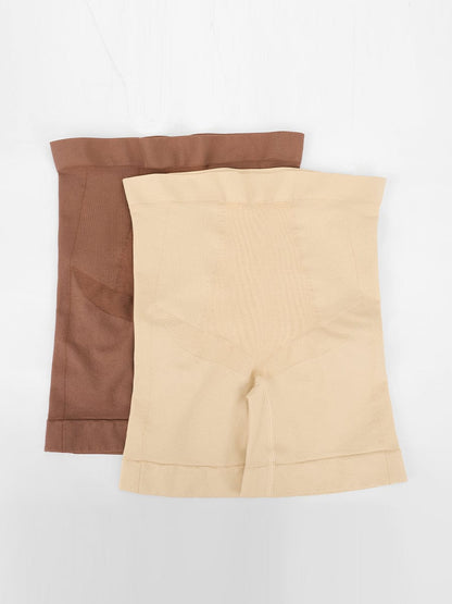 De  bragas tipo bóxer sin costuras para adelgazar hasta la cintura.